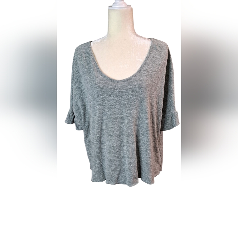 Ruffle Sleeve Women's Top